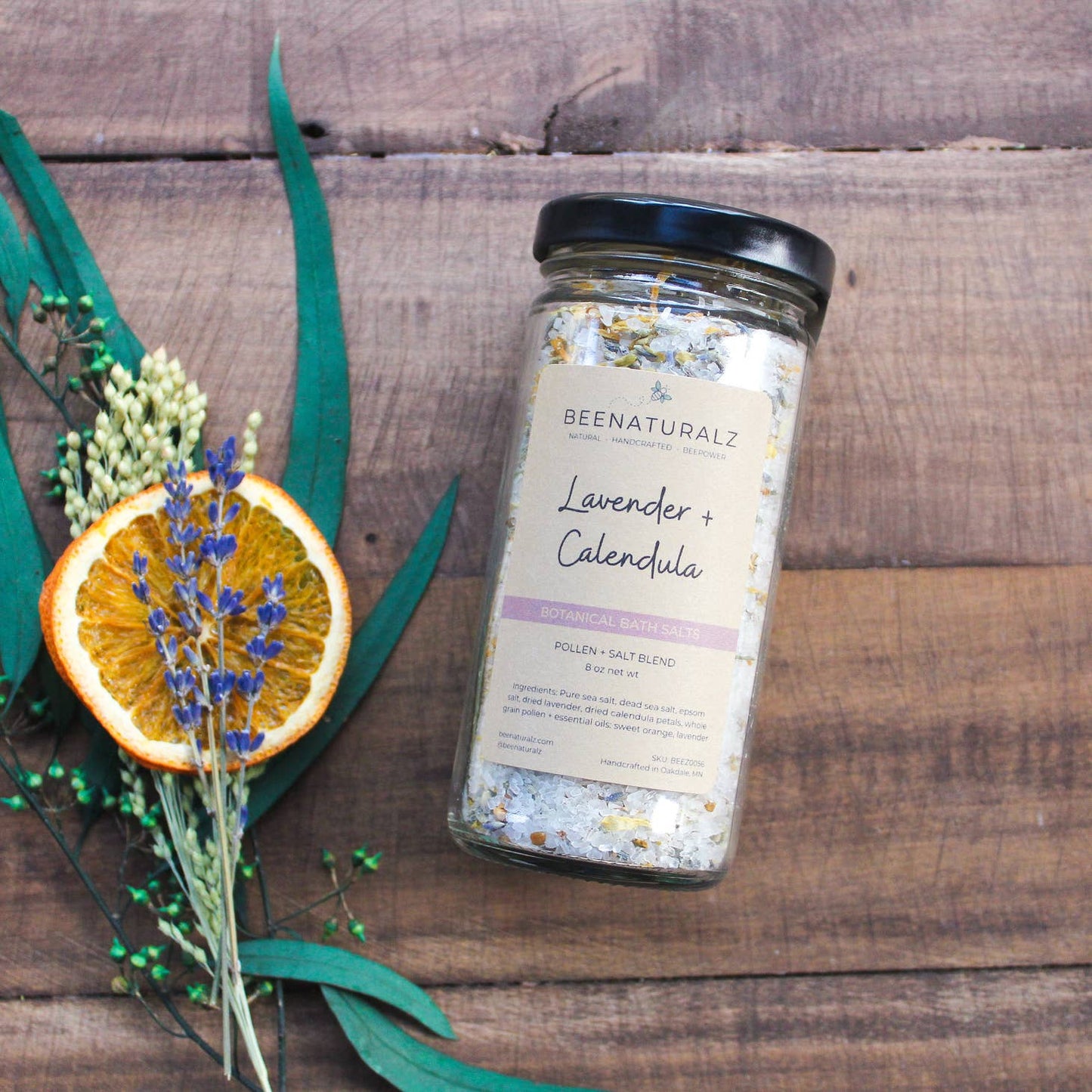 Botanical Pollen Bath Salts