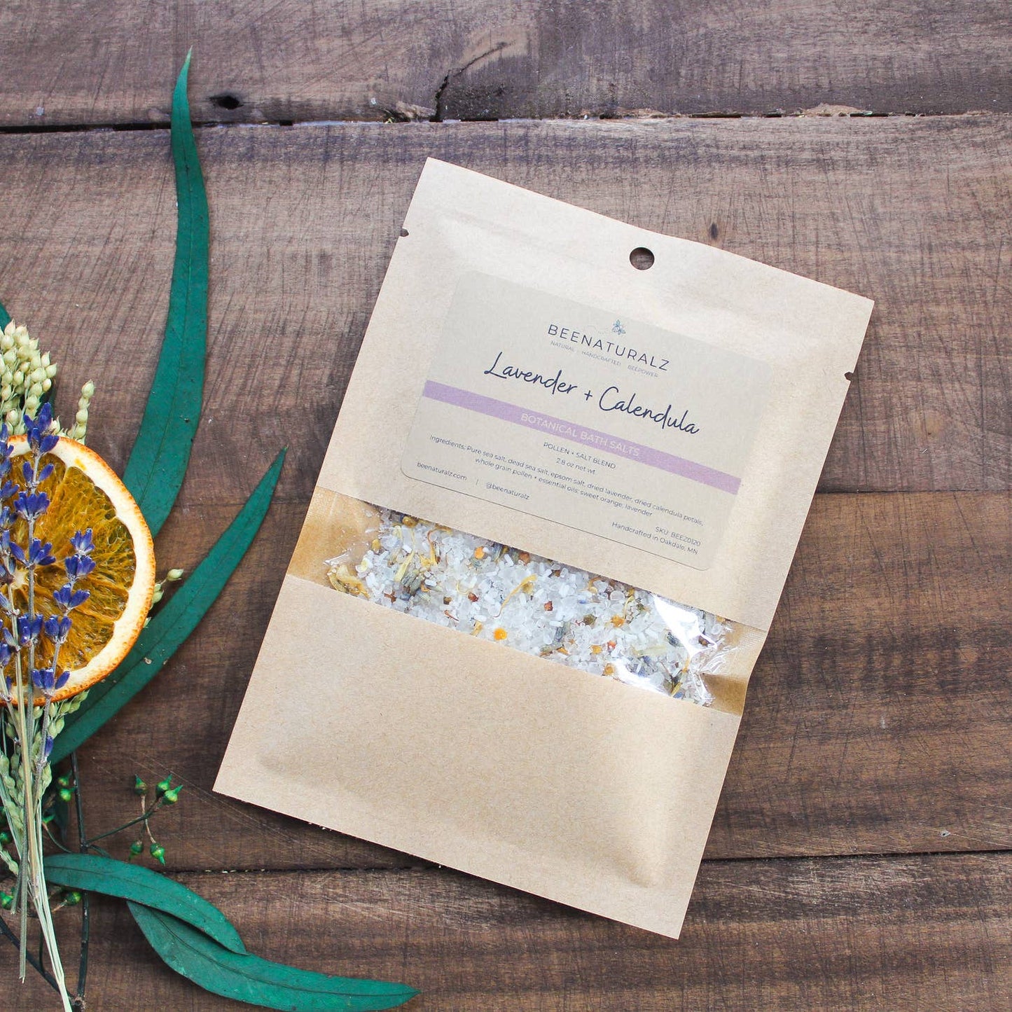 Botanical Pollen Bath Salts
