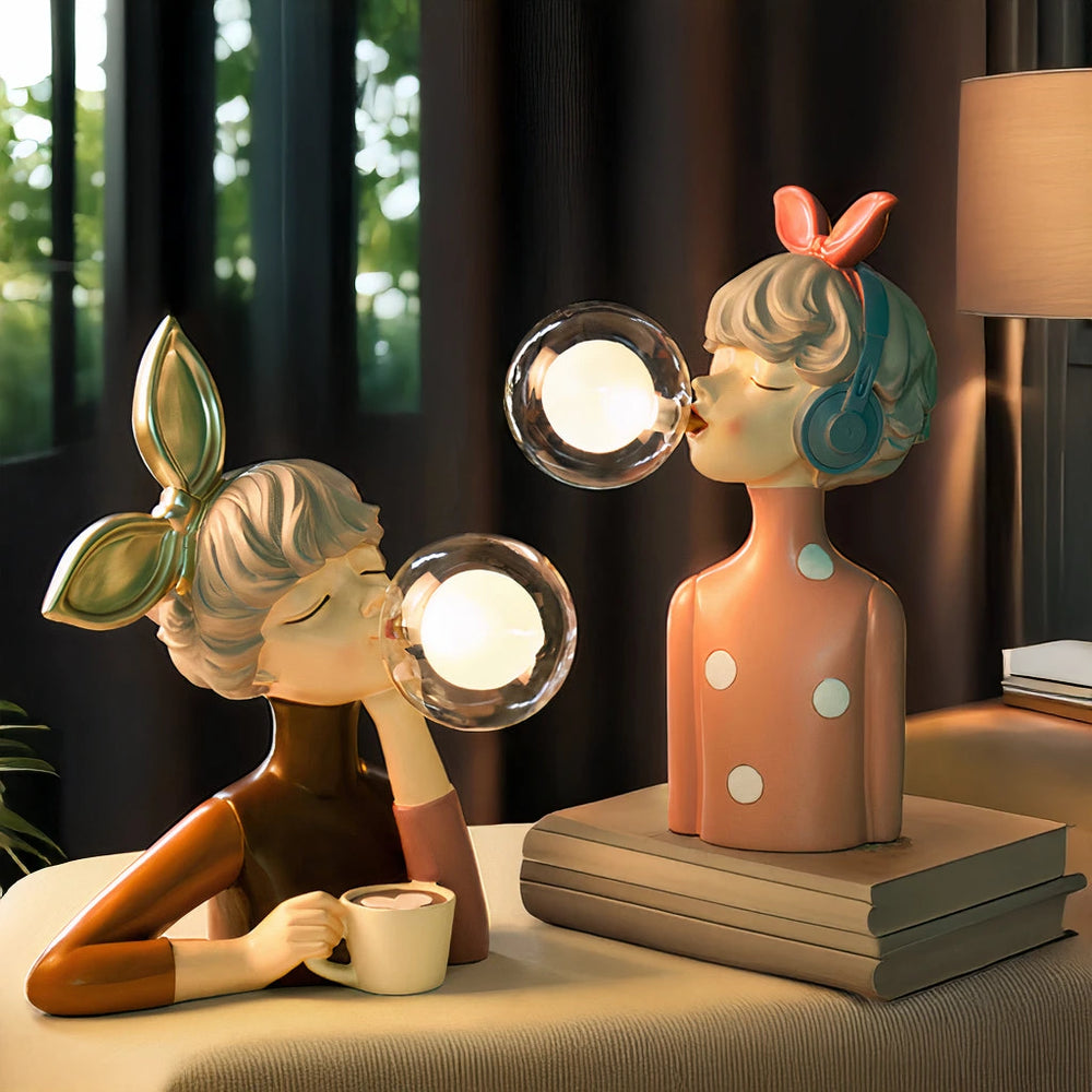 Bubble Girl Lamp - Original Collection
