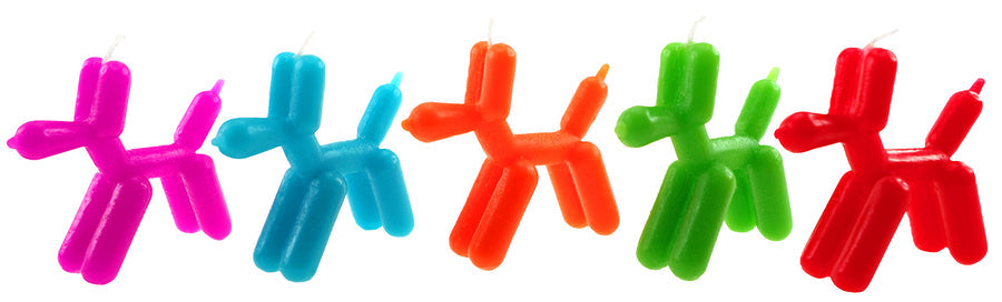 Balloon Dog Candles