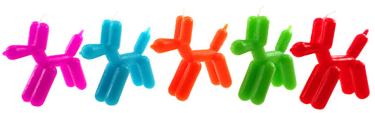 Balloon Dog Candles