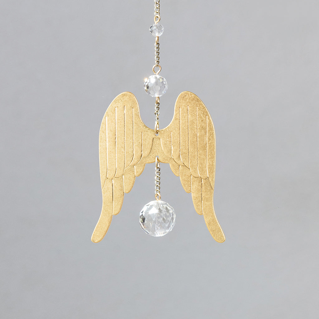 Wings/Protection Mini Suncatcher