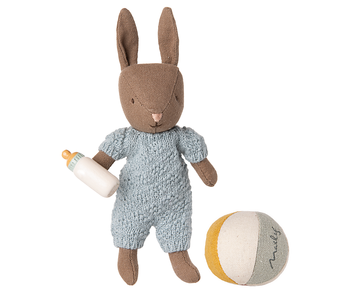Rabbit Set Micro Brown Blue