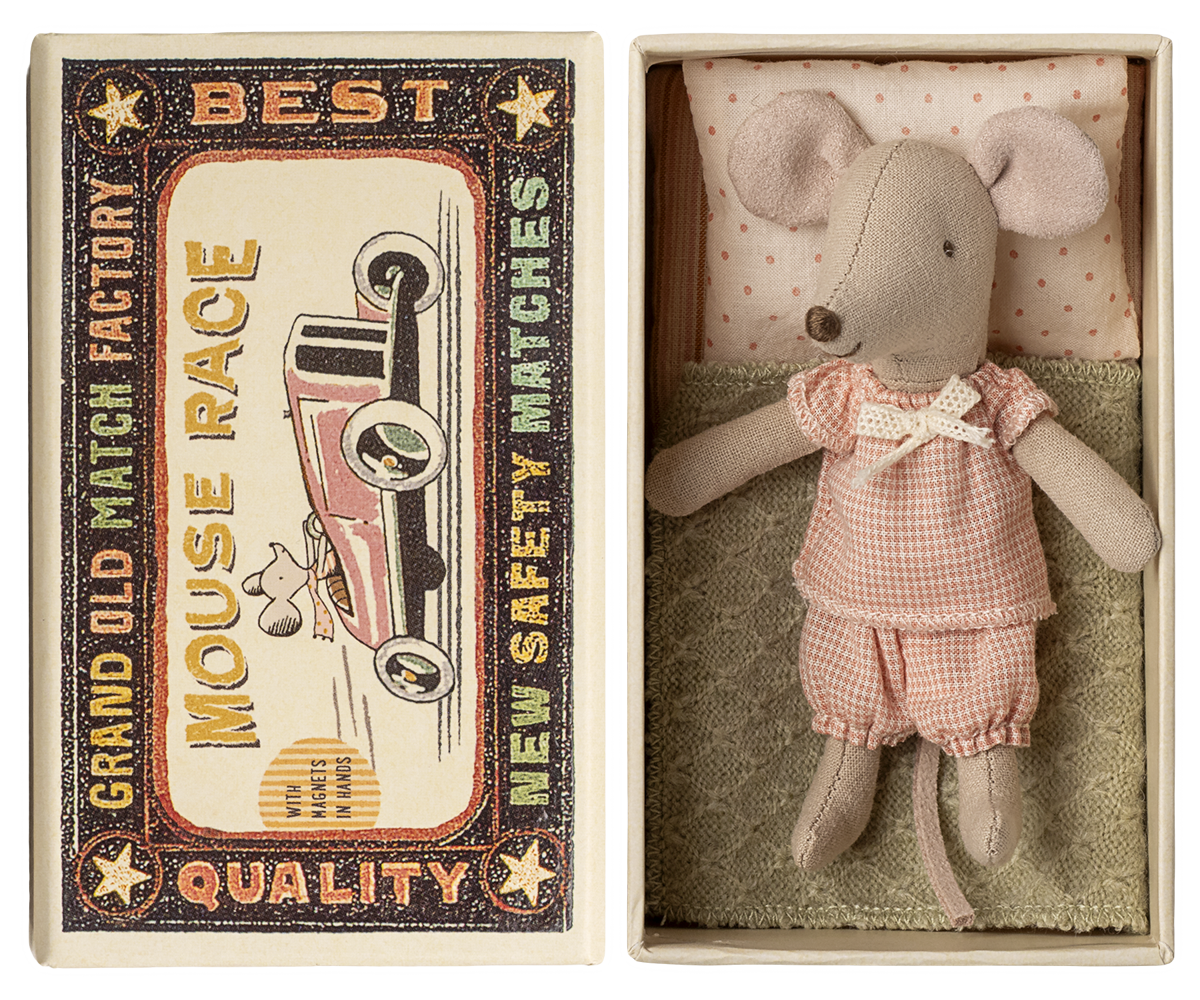 Little Sister Mouse in Matchbox 17-5109-00
