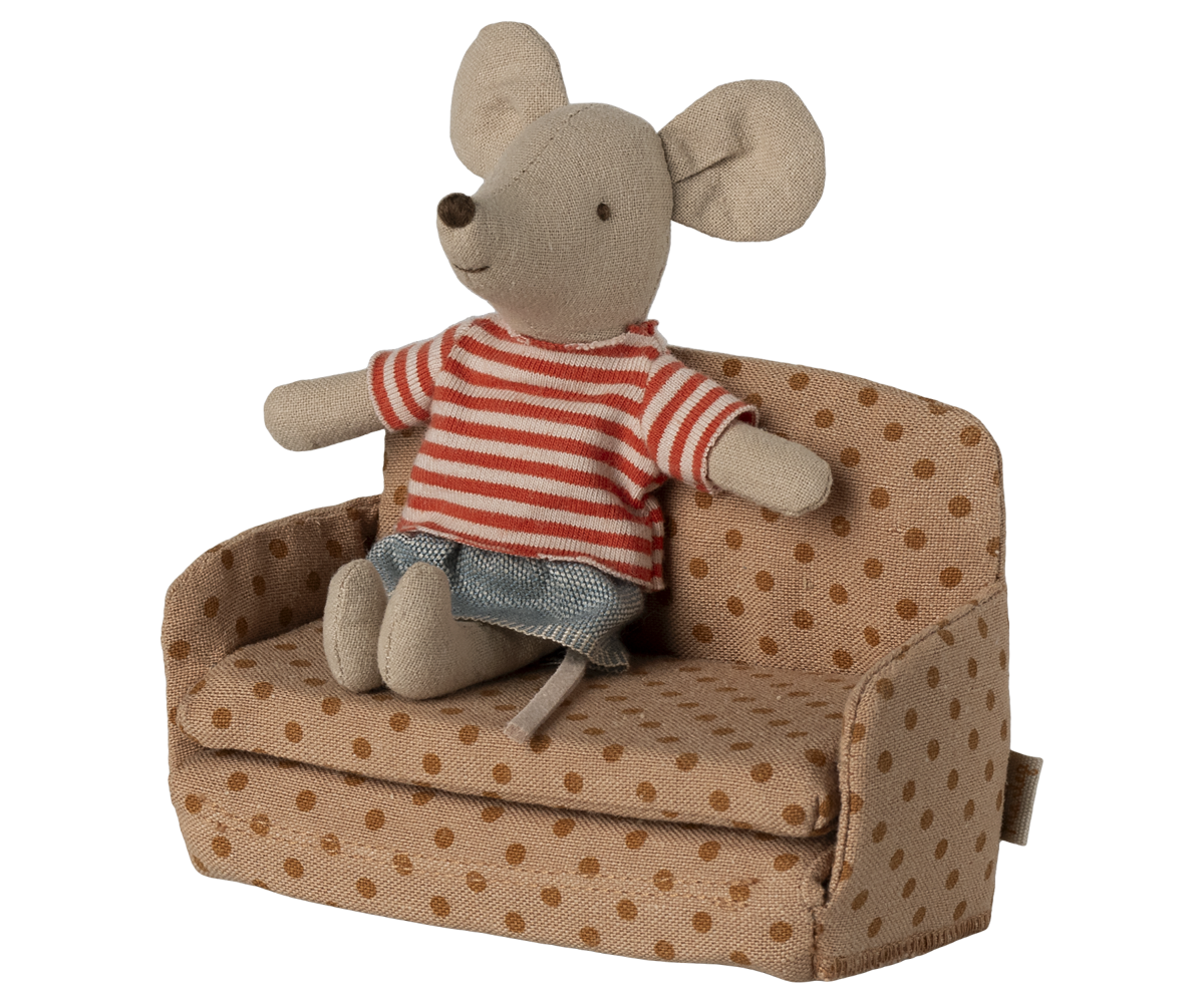 Mouse Sofa Bed - Blue Daisies