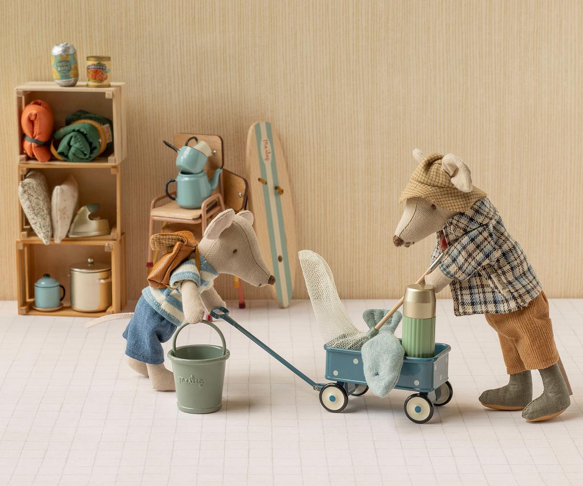 Mouse Wagon - Blue