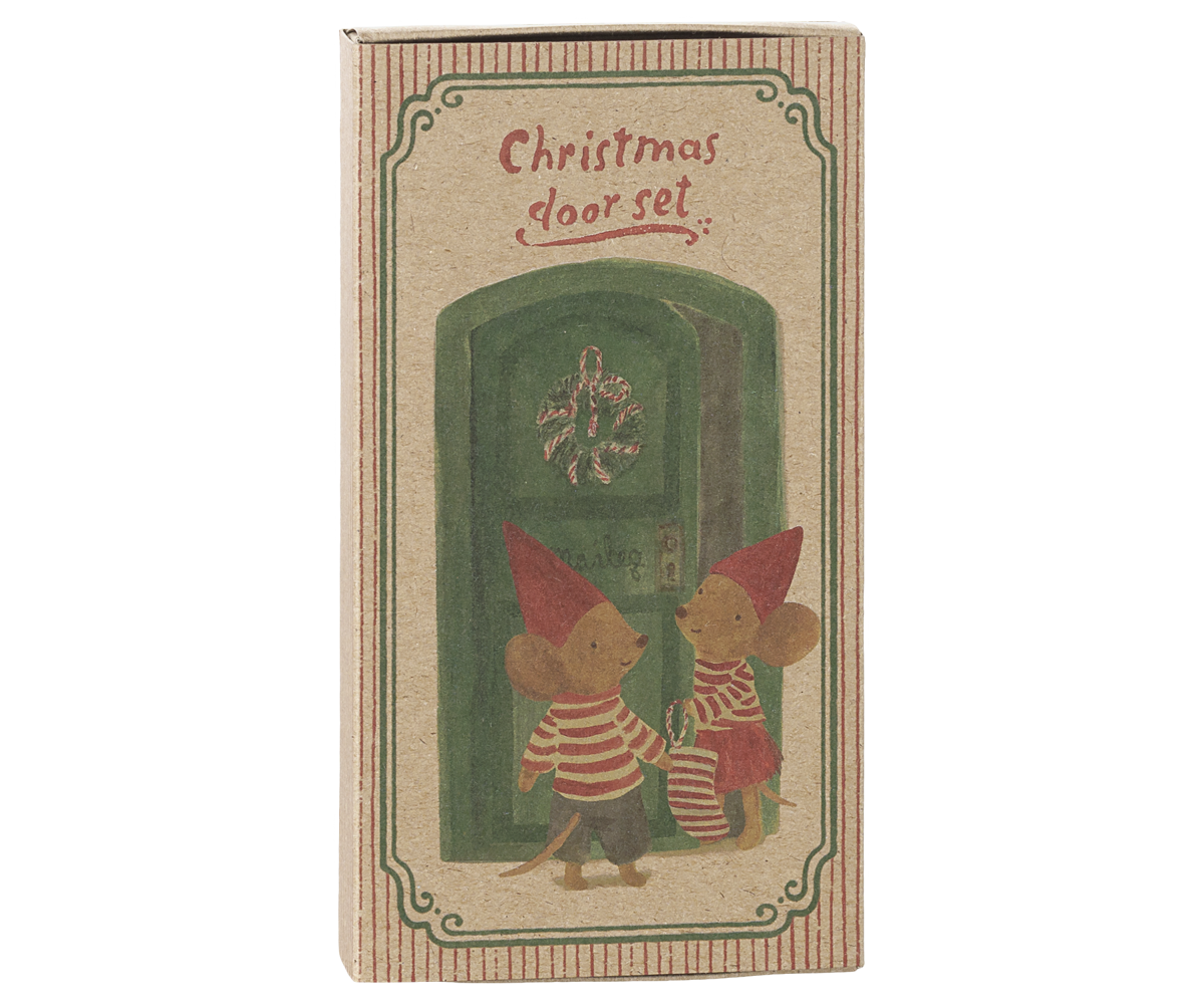 Mouse Christmas Door Set
