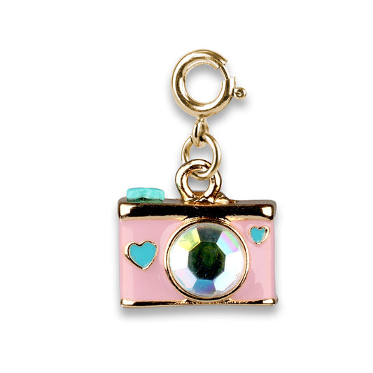 Gold Camera Charm