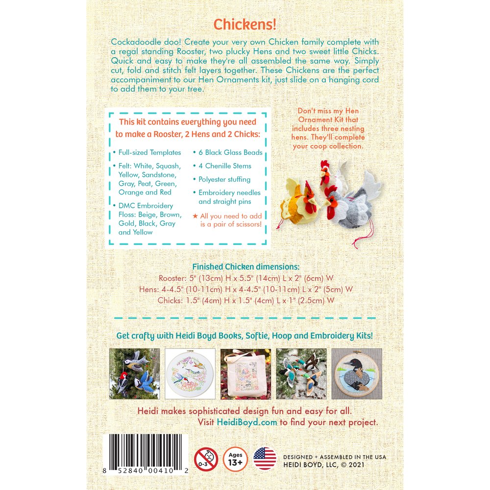 Whimsy Kit - Chickens