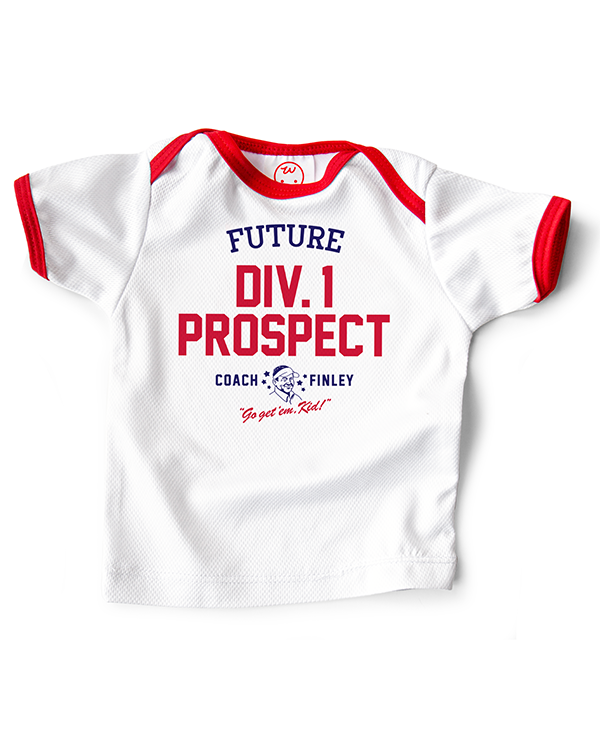 Coach Finley Predicts Infant Sports Jersey