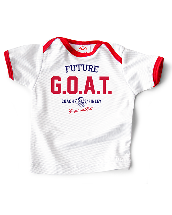 Coach Finley Predicts Infant Sports Jersey