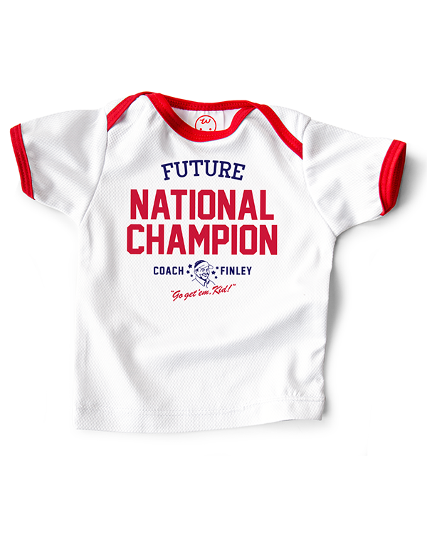 Coach Finley Predicts Infant Sports Jersey