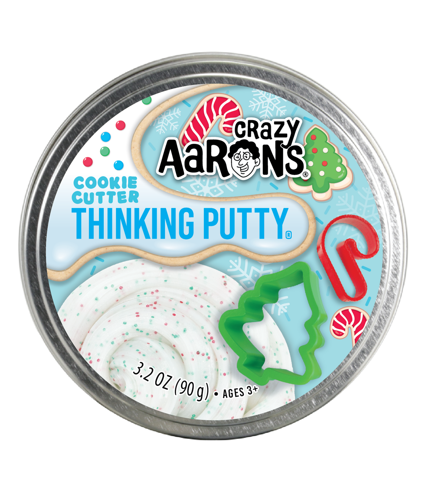 Cookie Cutter Full Size 4" Thinking Putty