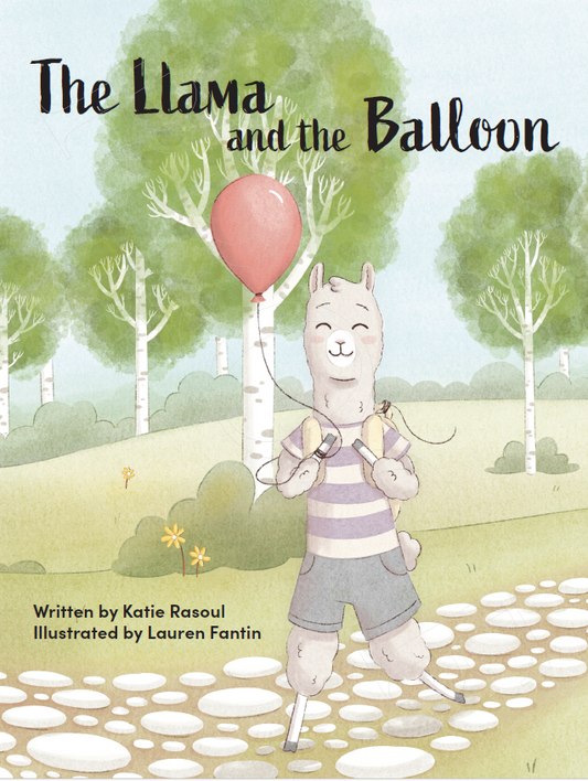 The Llama and the Balloon Hardcover Book
