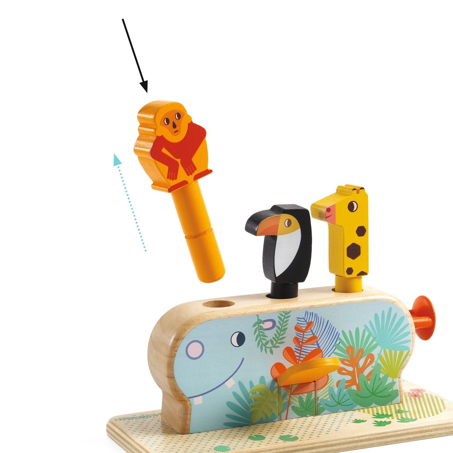 Multi Pop Wooden Toy