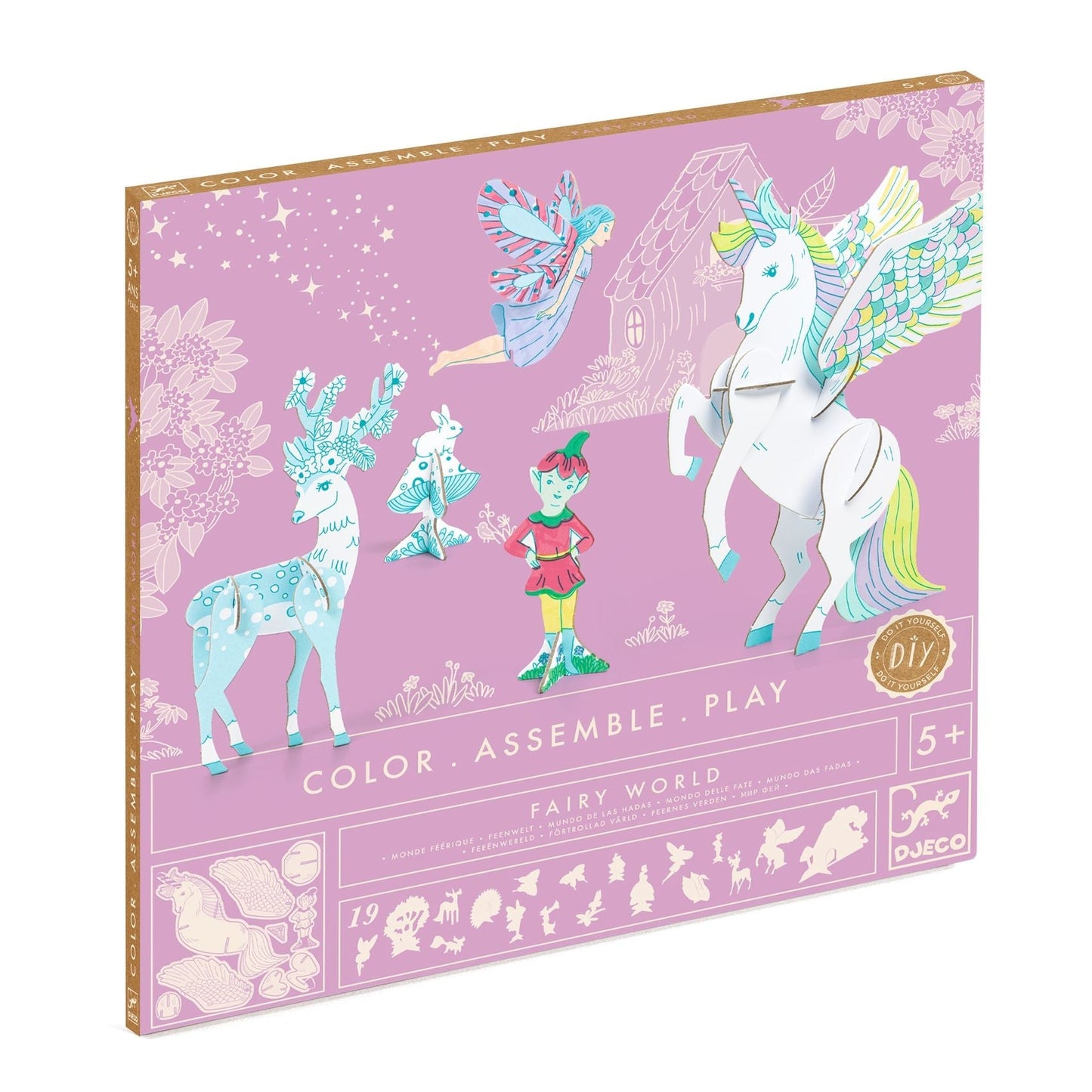 Fairy World Color, Assemble, Play DIY Craft Kit