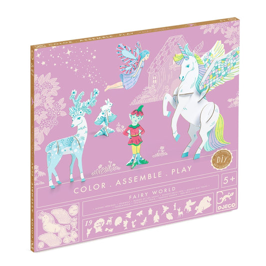 Fairy World Color, Assemble, Play DIY Craft Kit