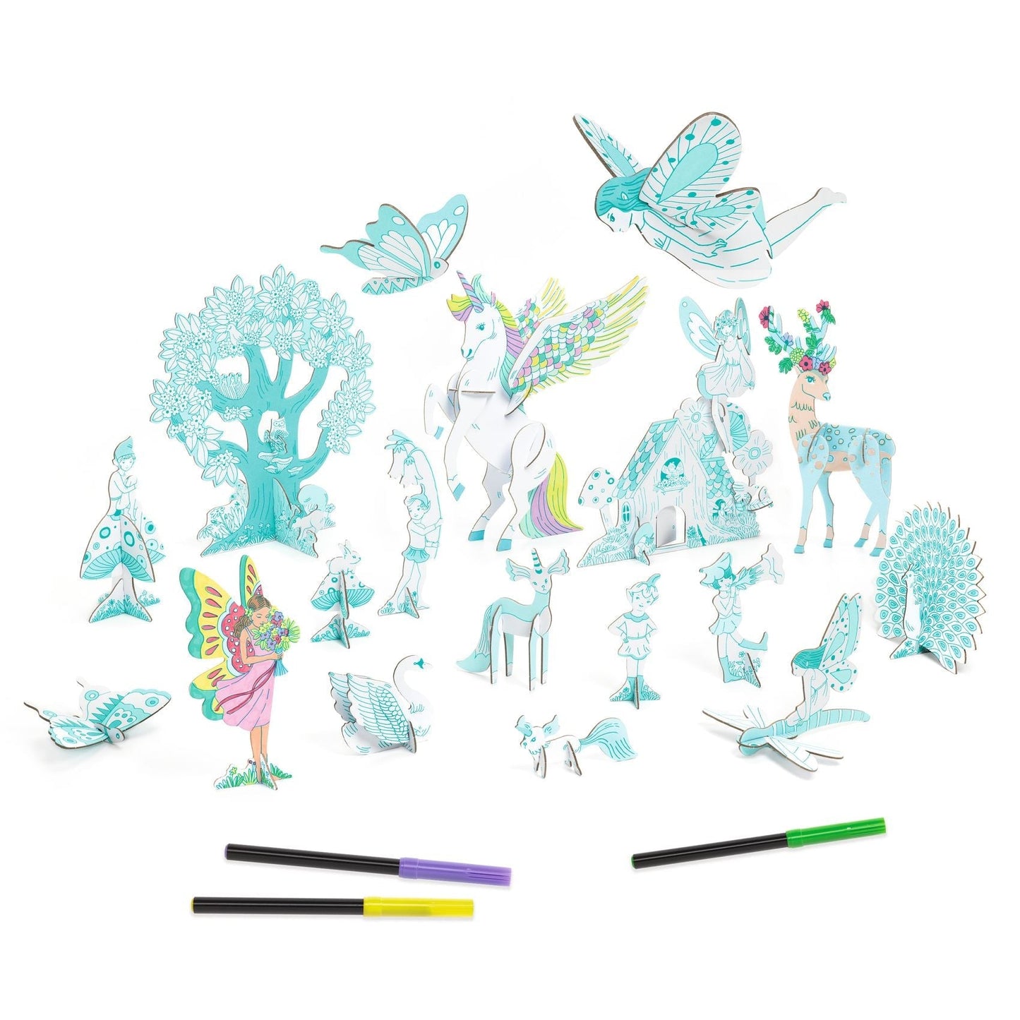 Fairy World Color, Assemble, Play DIY Craft Kit