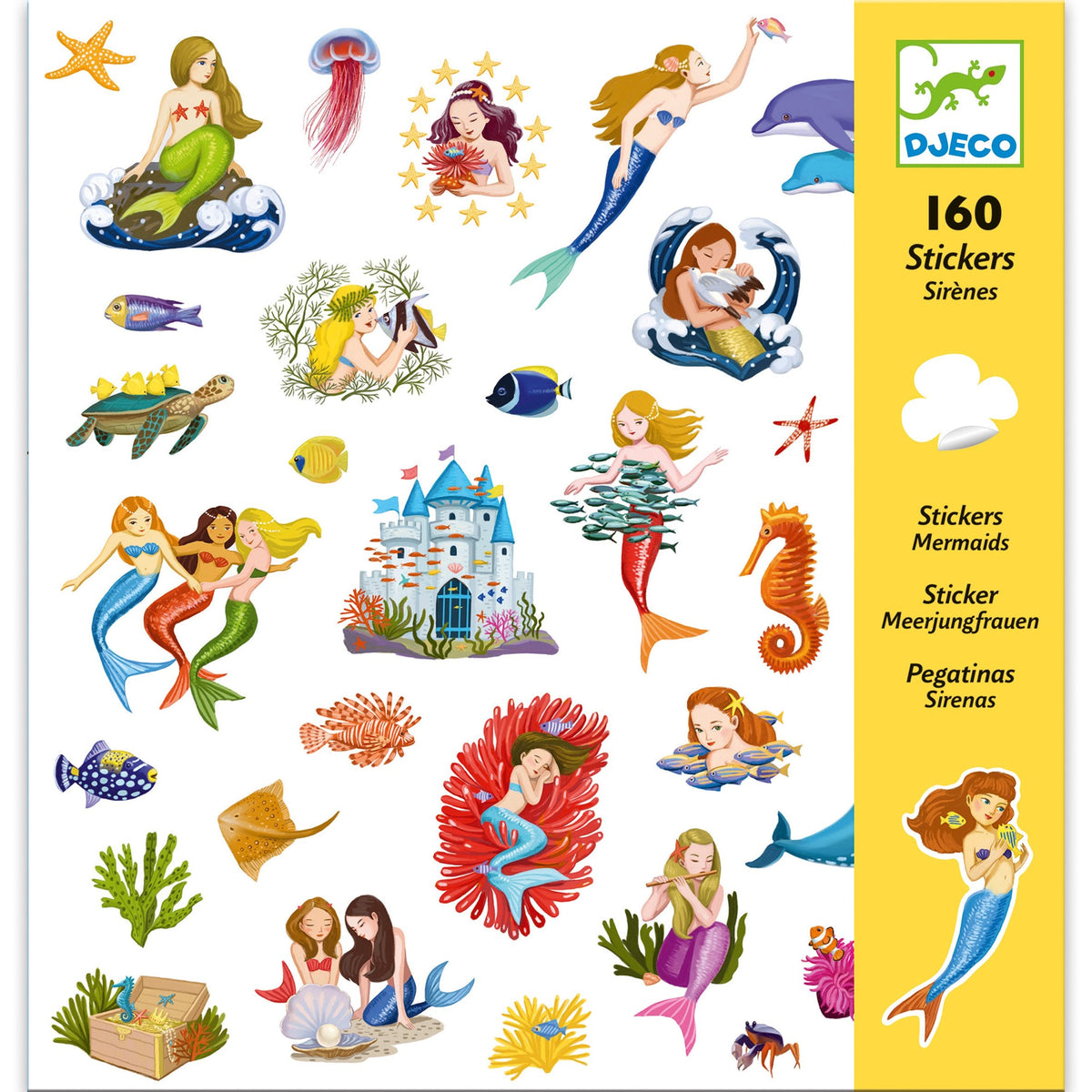 Swoon Sticker Mermaids Sticker Sheets – Swoon Gift Shop Milwaukee