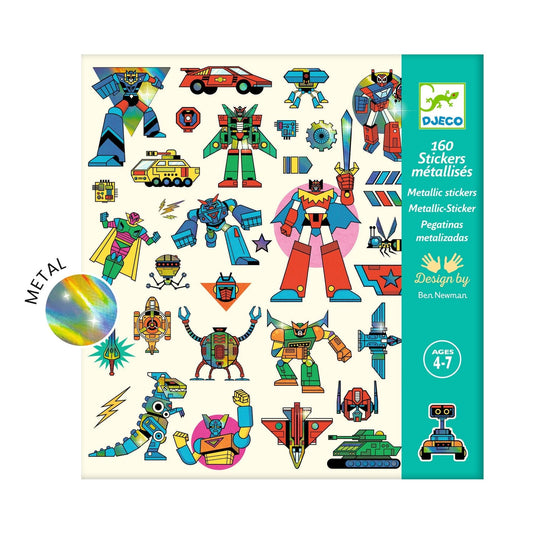 Robots Sticker Sheets