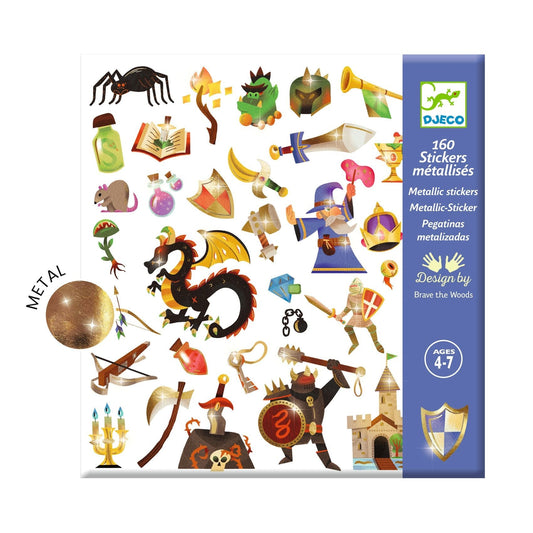 Medieval Fantasy Sticker Sheets