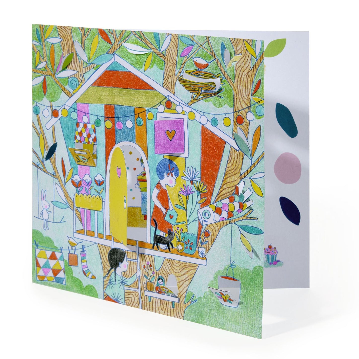 Nina’s Play Tents Coloring Pages