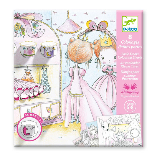 Pupi's Little Doors Coloring Pages