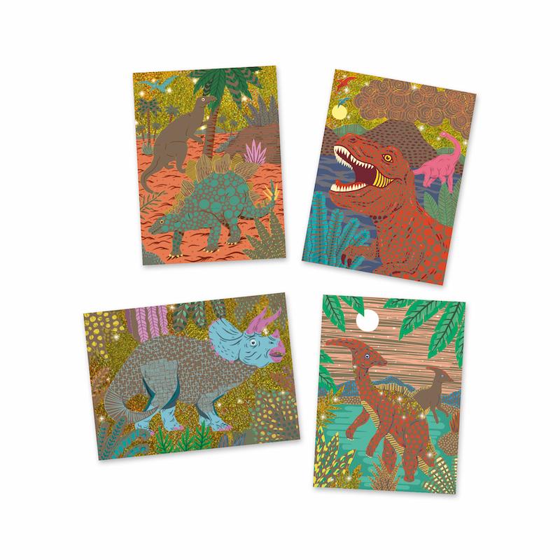 Dinosaurs Scratch Cards