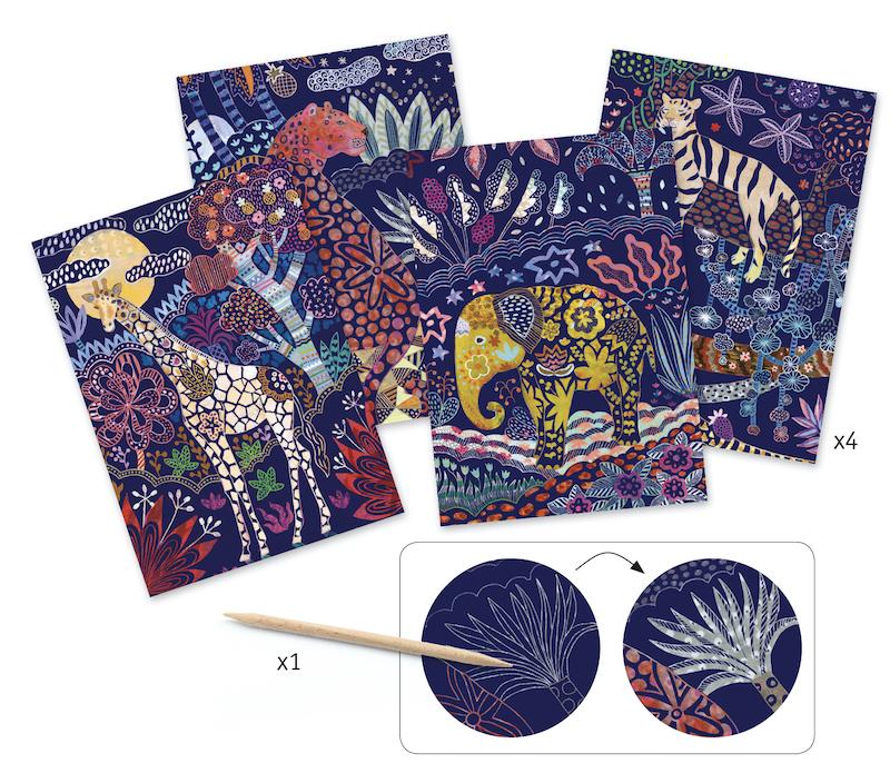 Lush Nature Scratch Cards