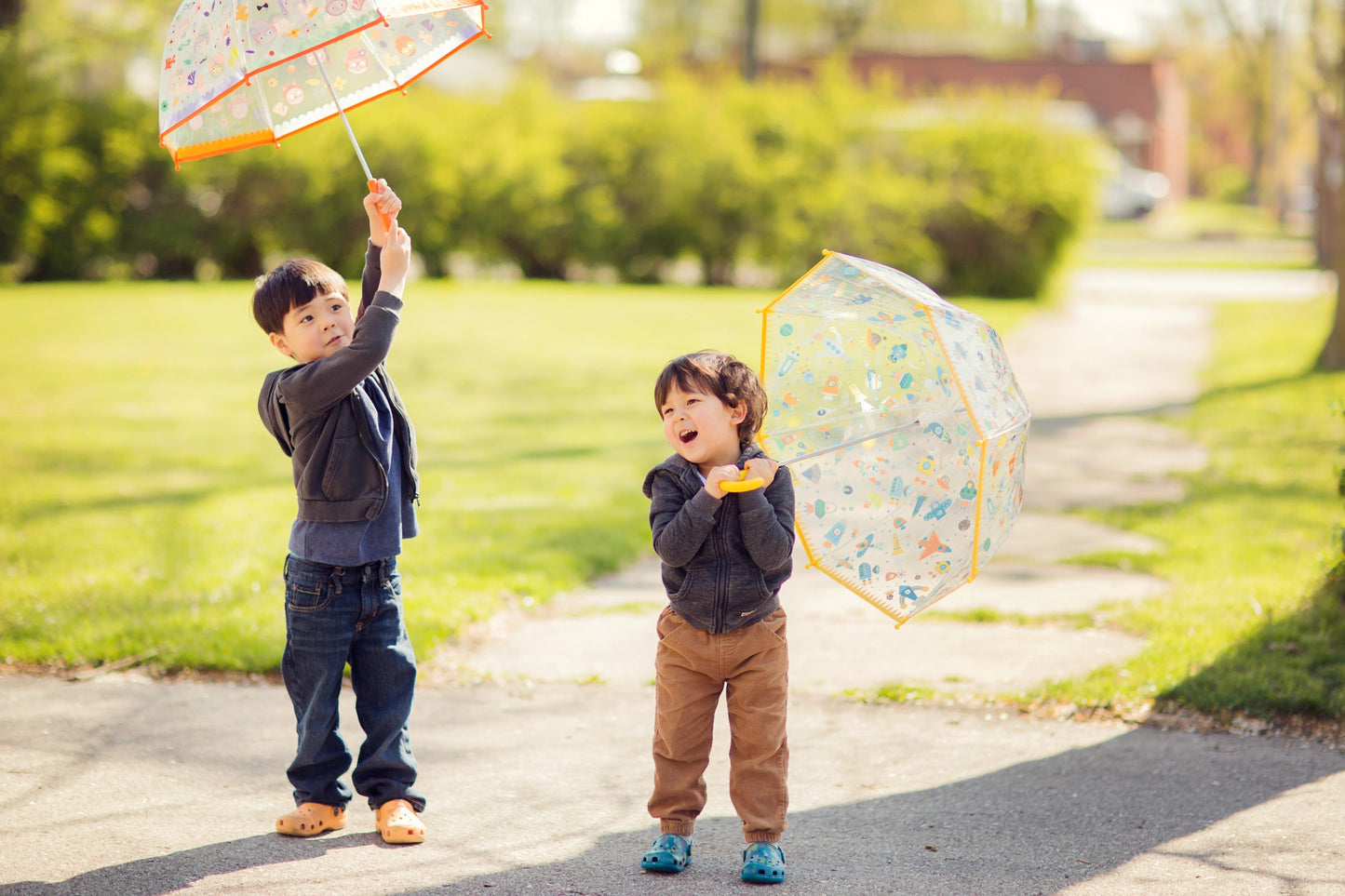 Faces Color Changing Umbrella