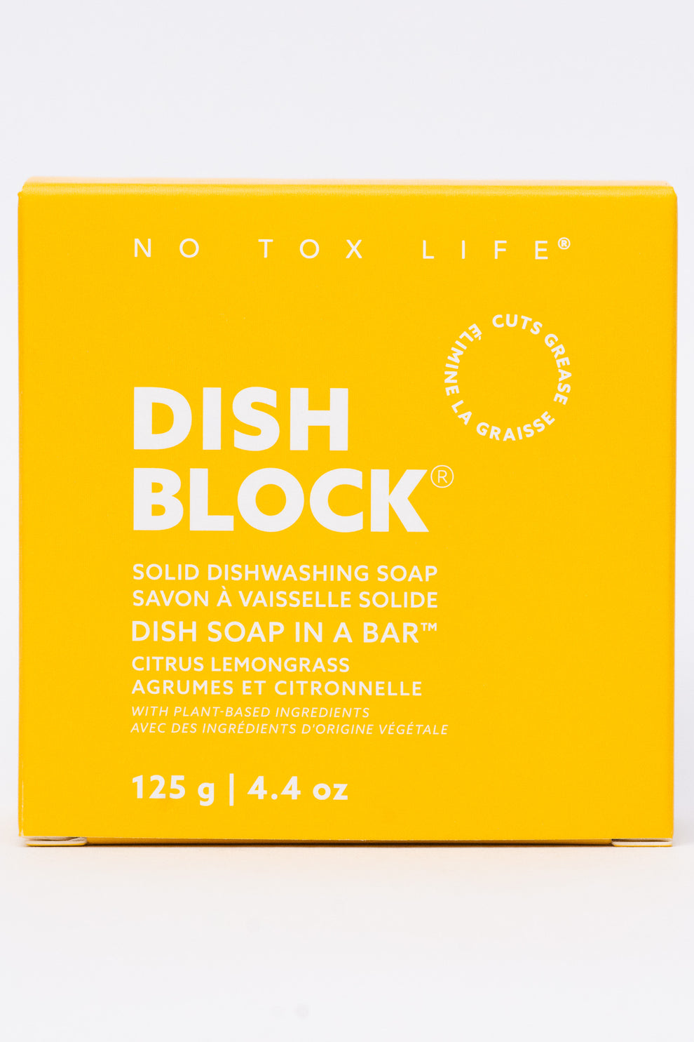 No Tox Life Citrus Lemongrass Dish Block 4.4oz