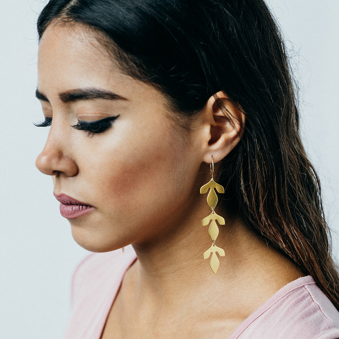 Leafy Vine Earrings