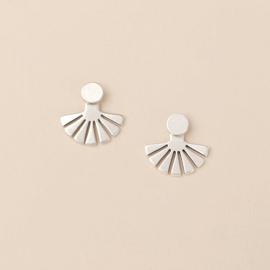 Sunburst Ear Jacket Earrings