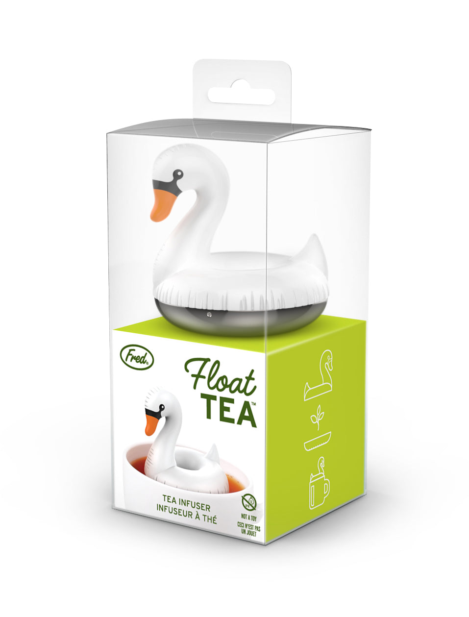 Swan Float-tea infuser – Swoon Gift Shop Milwaukee