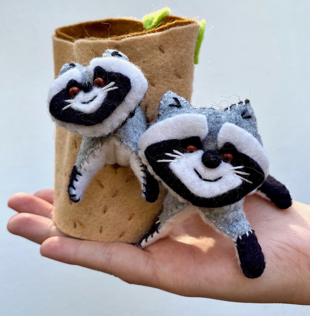 Whimsy Kit - Raccoons