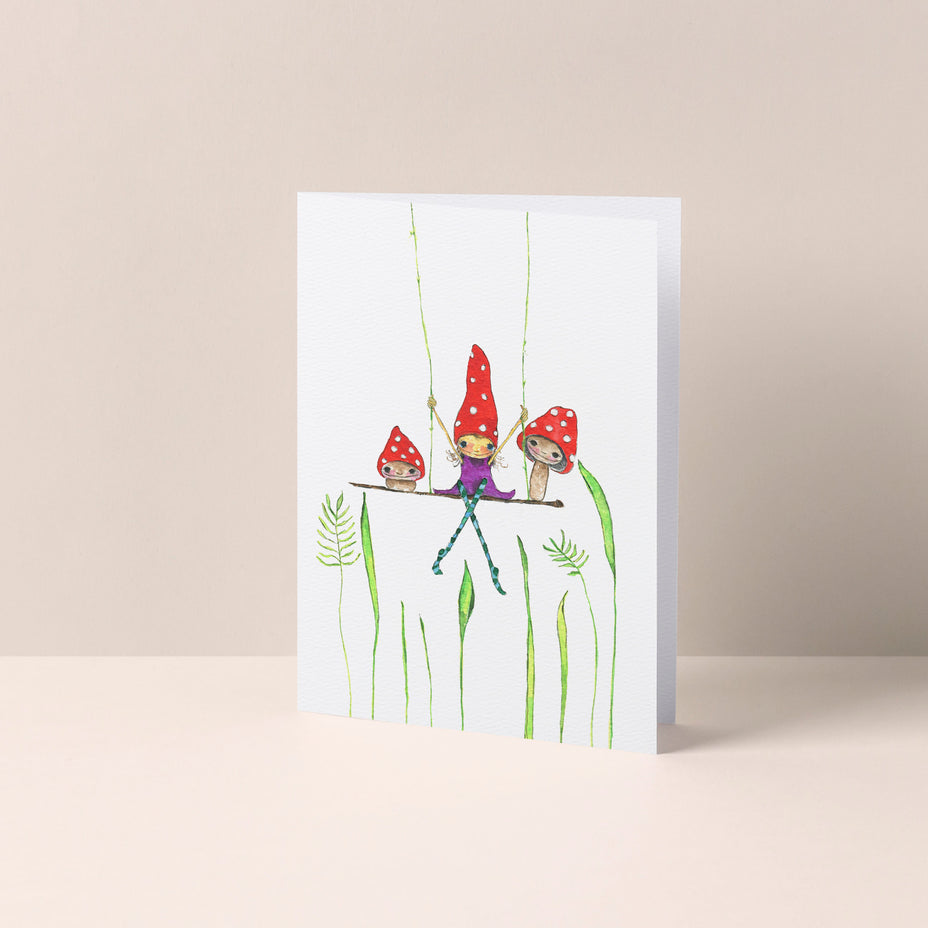 Gnome Swing Card