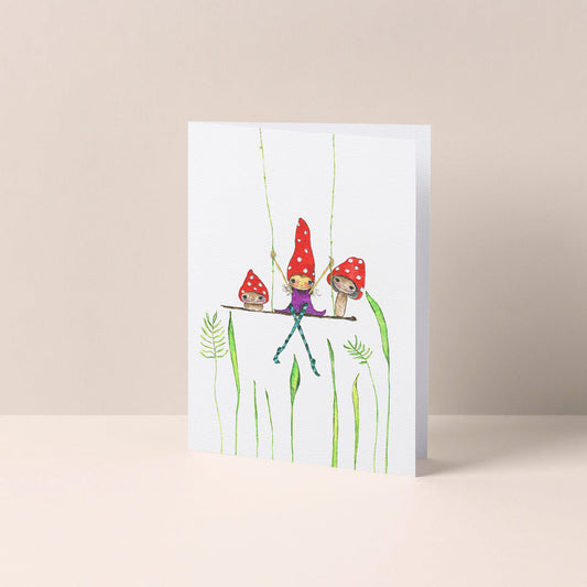 Gnome Swing Card