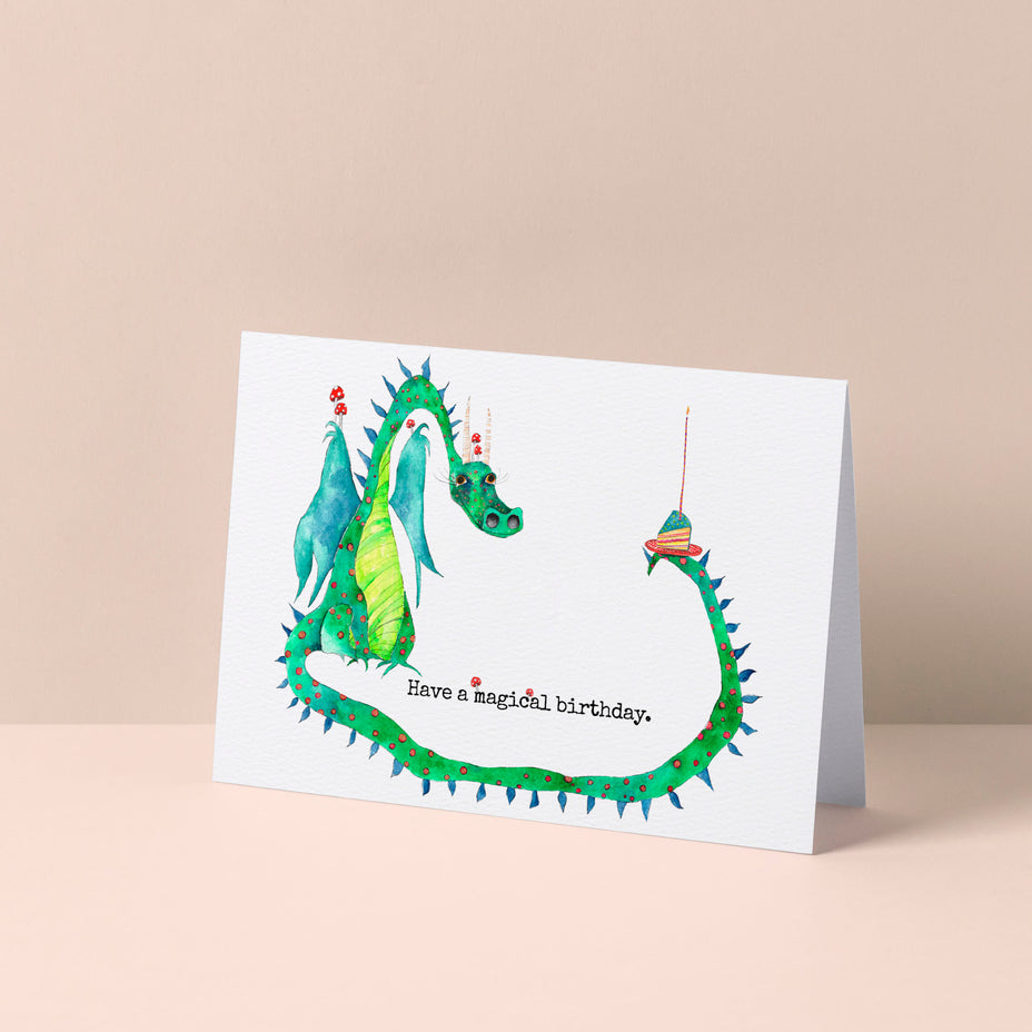 Dragon Birthday Card