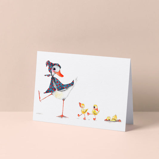 Ducks In A Row Card