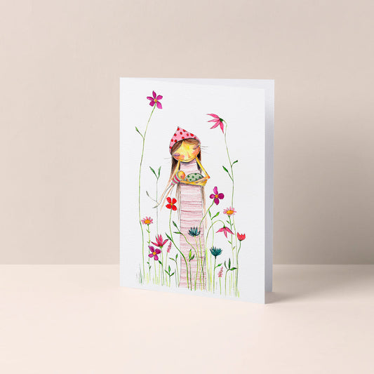 Sweet Pea Card