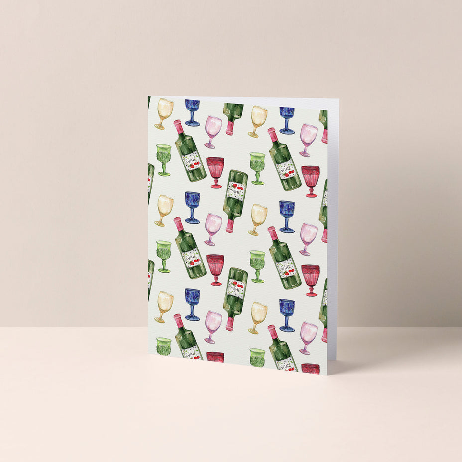 Summer Wine Pattern Card