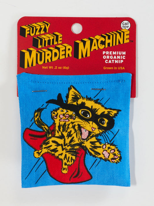 Fuzzy Murder Machine Catnip Toy