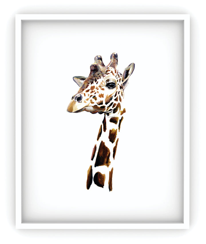 Giraffe Art Print