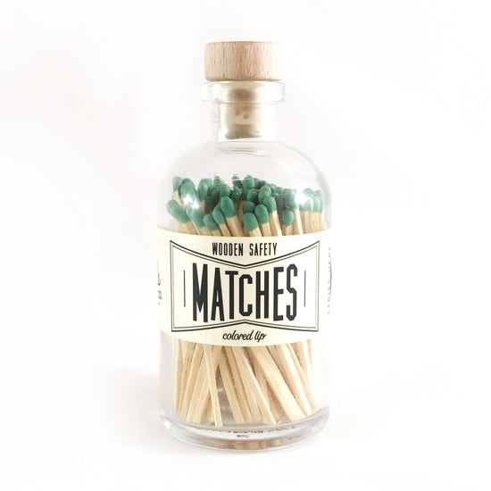 Green Vintage Apothecary Matches