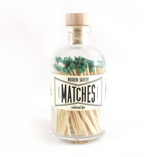 Green Vintage Apothecary Matches