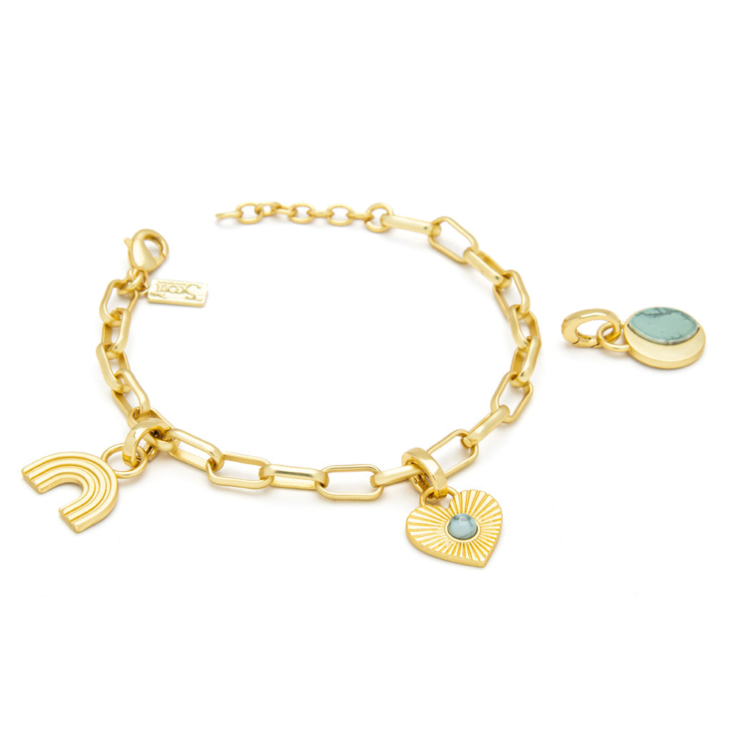 Interchangeable Charm Bracelet