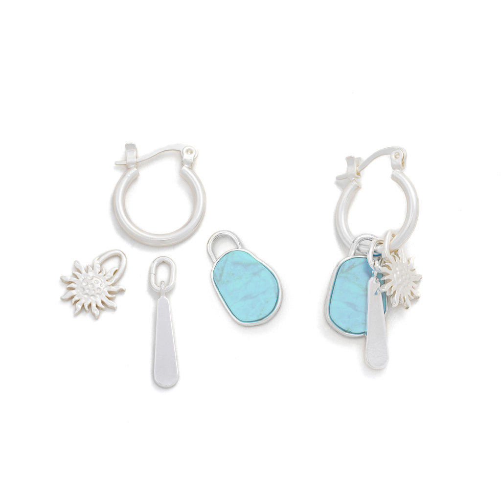 Interchangeable Charm Earring