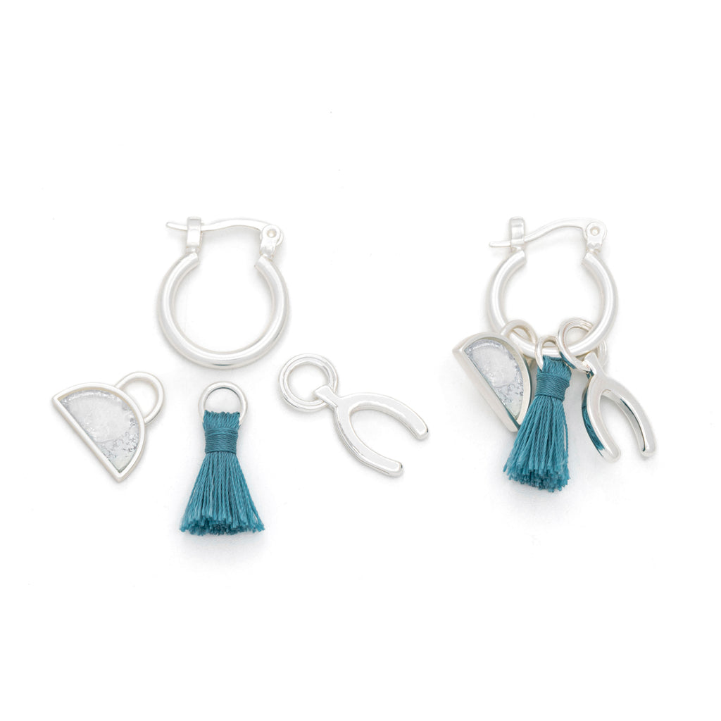 Interchangeable Charm Earring