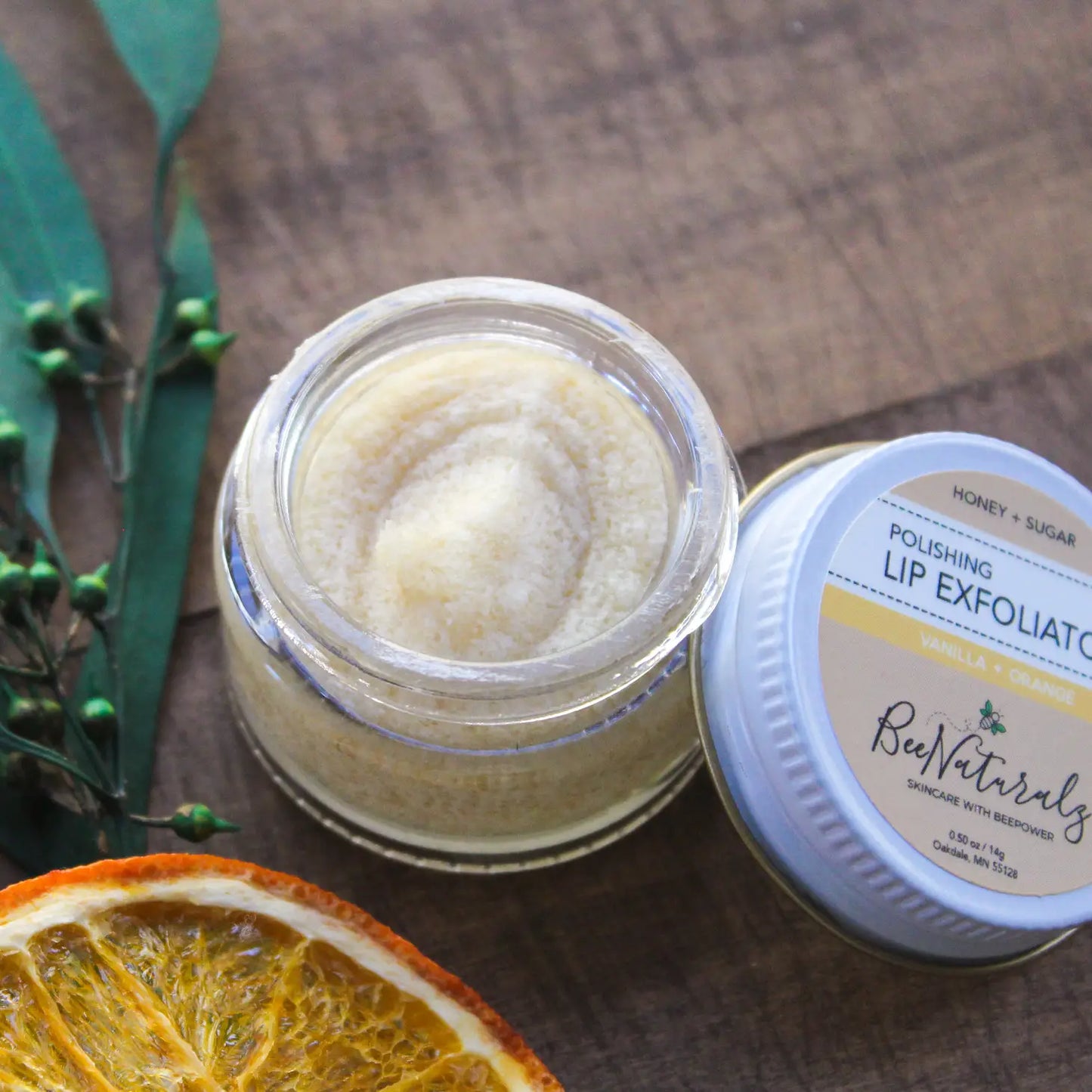 Pollen Honey and Sugar Lip Exfoliator