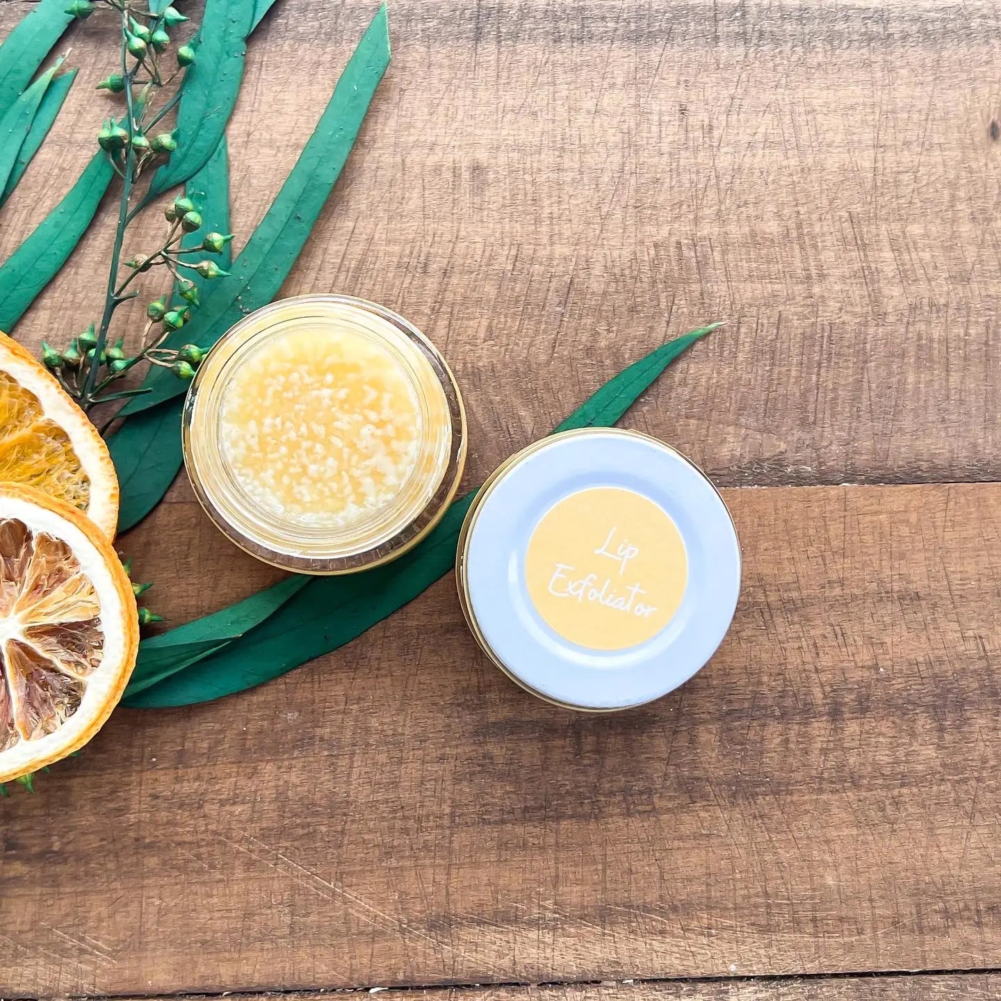 Pollen Honey and Sugar Lip Exfoliator